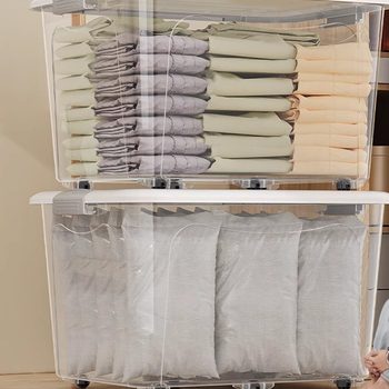 Storage box book box for student classroom special book book book table with wheels transparent dormitory high school sorting box