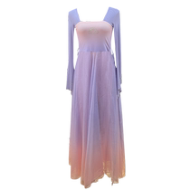 Dance in the song classical dance gradient dress elegant fairy performance costume top Chinese dance dance costume large swing skirt