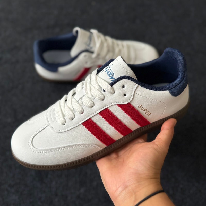 New Red and White Color-Blocked Low-Top Unisex Sneakers Og Fashion Versatile Sports Casual Shoes Low-Top Skate Shoes German Training Shoes New Red and White Color-Blocked Low-Top Unisex Sneakers Og Fashion Versatile Sports Casual Shoes Low-Top Skate Shoes German Training Shoes