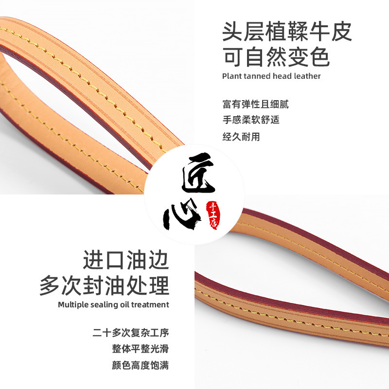 Salt-Style Accessories Suitable for Lv Clutch Bags, Transformation into a Wristlet Bag with Genuine Leather Monogram Short Strap Replacement Salt-Style Accessories Suitable for Lv Clutch Bags, Transformation into a Wristlet Bag with Genuine Leather Monogram Short Strap Replacement