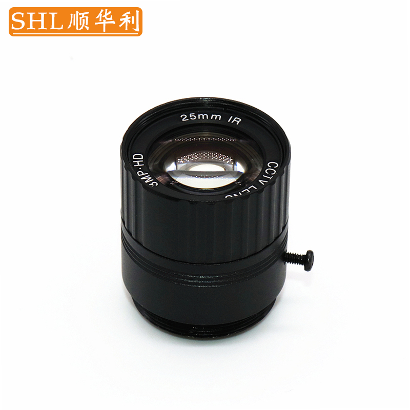 SHL Cishuali High-definition 3 million Pixel 25mm Fixed Aperture CS Connector Set Focal Lens 1 2 