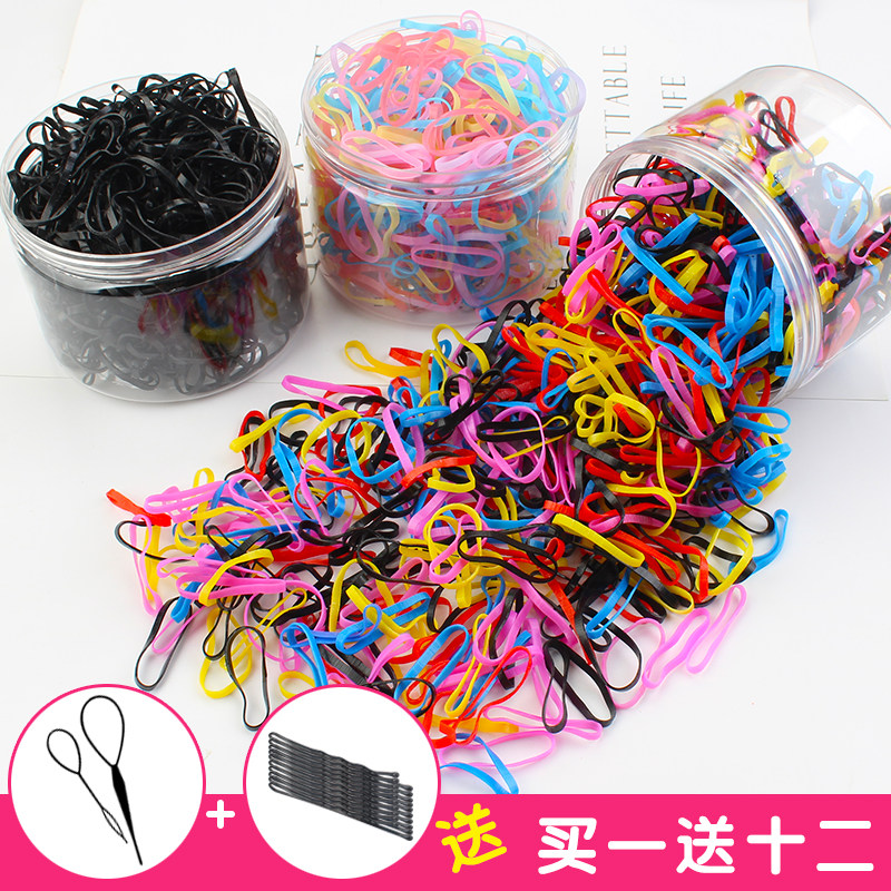 Children's rubber band for hair disposable rubber band does not hurt hair small girl hair ring baby headwear baby girl