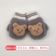 Перчатки, в корейском стиле, с медвежатами, 0-4 лет