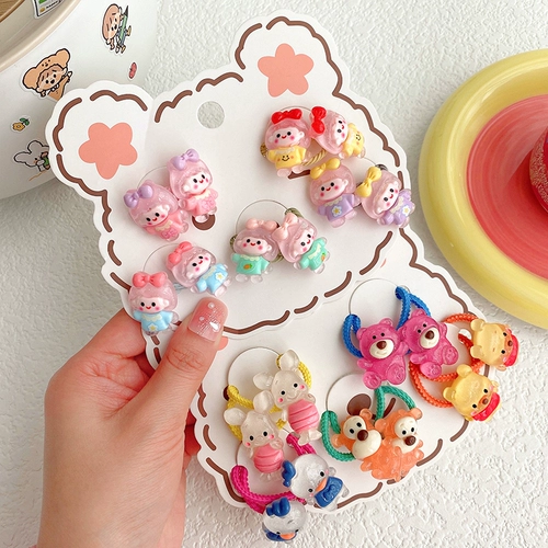 Милая детская безвредная резинка для волос, коллекция 2023, популярно в интернете, не повреждает волосы