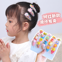 Hairpin Childrens little girl Card Baby Online Red 2022 New clip headgear Hair Accessories Baby Girl Clips