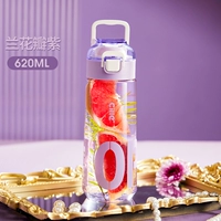 Purple-620 мл [Тритан-импортированный Тритан-Хай-Термерная капля]