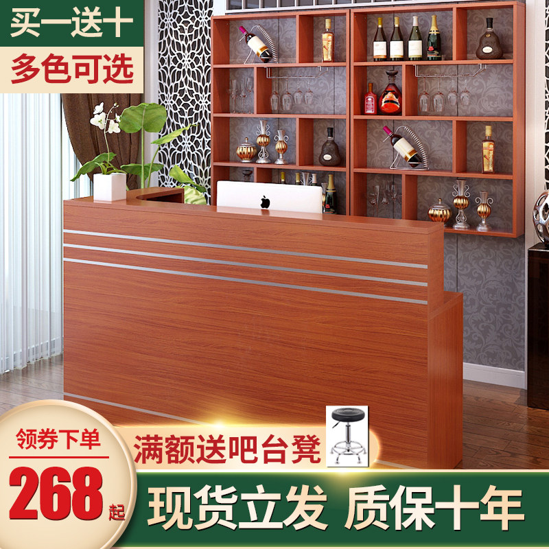 Hotel cash register wine cabinet combination corner counter table commercial hanging catering restaurant wine rack simple modern bar