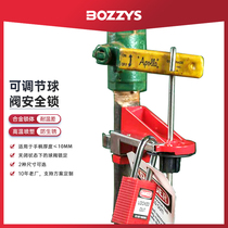 Adjustable Ball Valve Lock isolation shutdown water valve handle pipeline lock valve switch F09 F09X