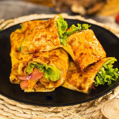 【东北小吃】正宗烤冷面20片+赠品