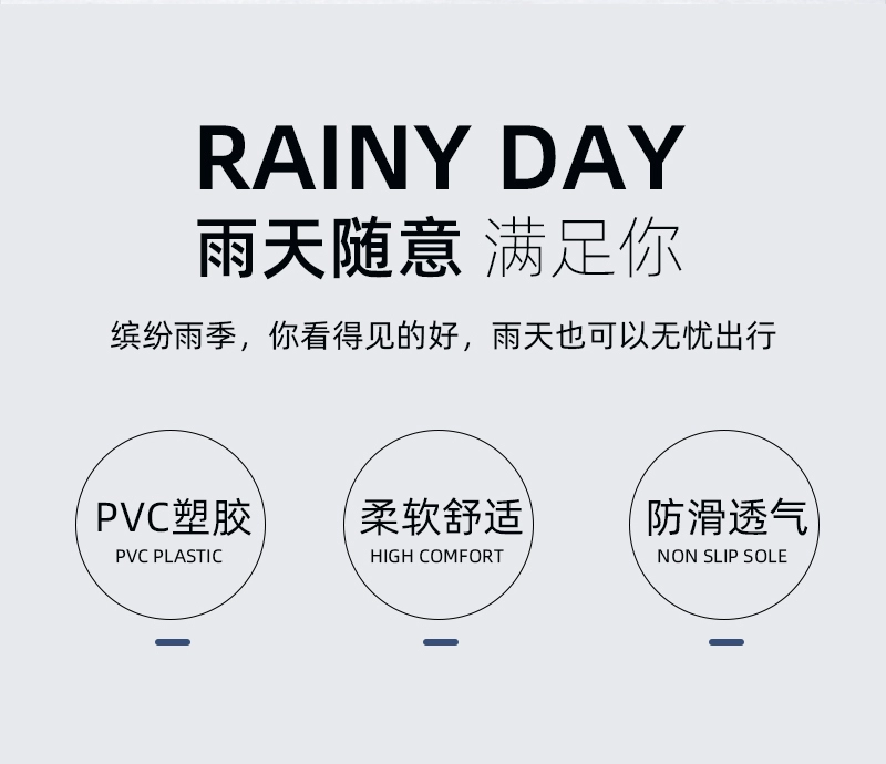 Ủng bảo hộ lao động chống mưa cho nam Ủng đi mưa chống nước chống trượt ống cao cho nam Quần ủng lội nước giá rẻ