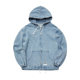 MARKM trendy brand washed blue denim hooded zipper couple coat jacket male BTS star ແບບດຽວກັນ