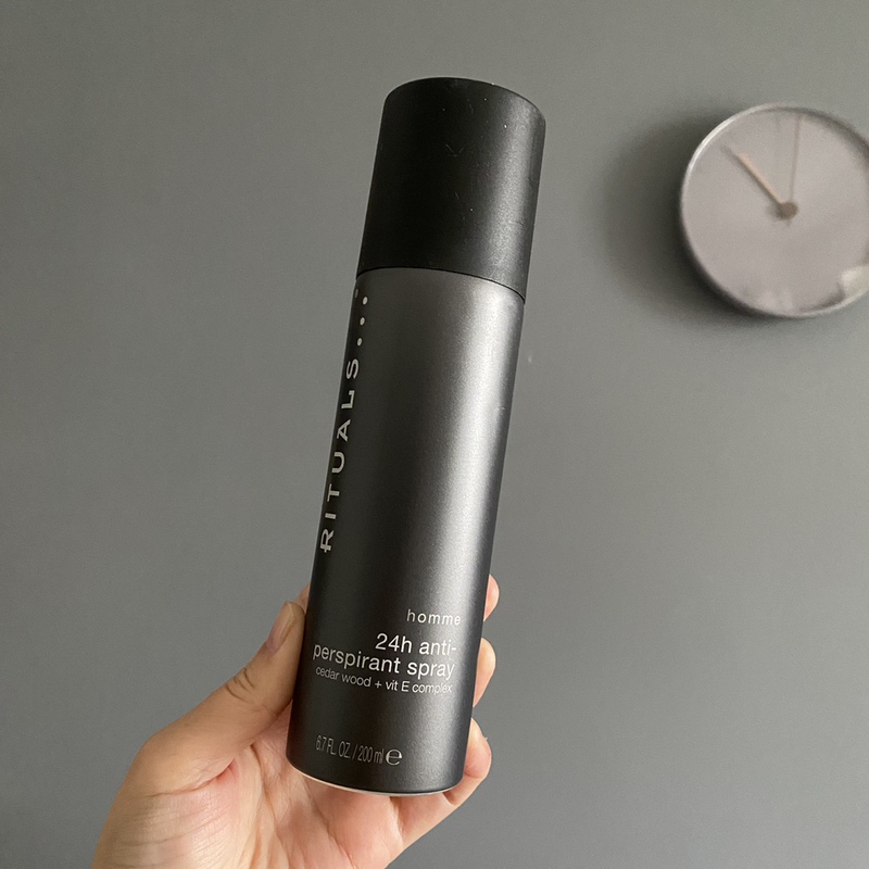 In Stock! Dutch Rituals Warrior Series Men's Antiperspirant Spray 200Ml/50Ml