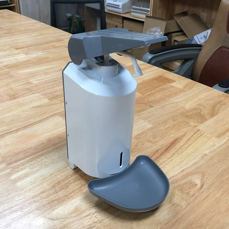Hotel Mall Manual Press Elbows Spray Foam Drip Soap Liquid Soap Dispenser Sterilizer hand sanitizer Commercial new