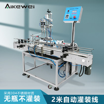 Xiangbo automatic quantitative paste body body cosmetics Shampoo Edible oil Sauce Honey filling machine production line