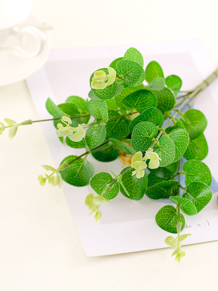 Nordic ins simulation flower Eucalyptus leaf plant photo props ornaments Home decorations photography background decoration