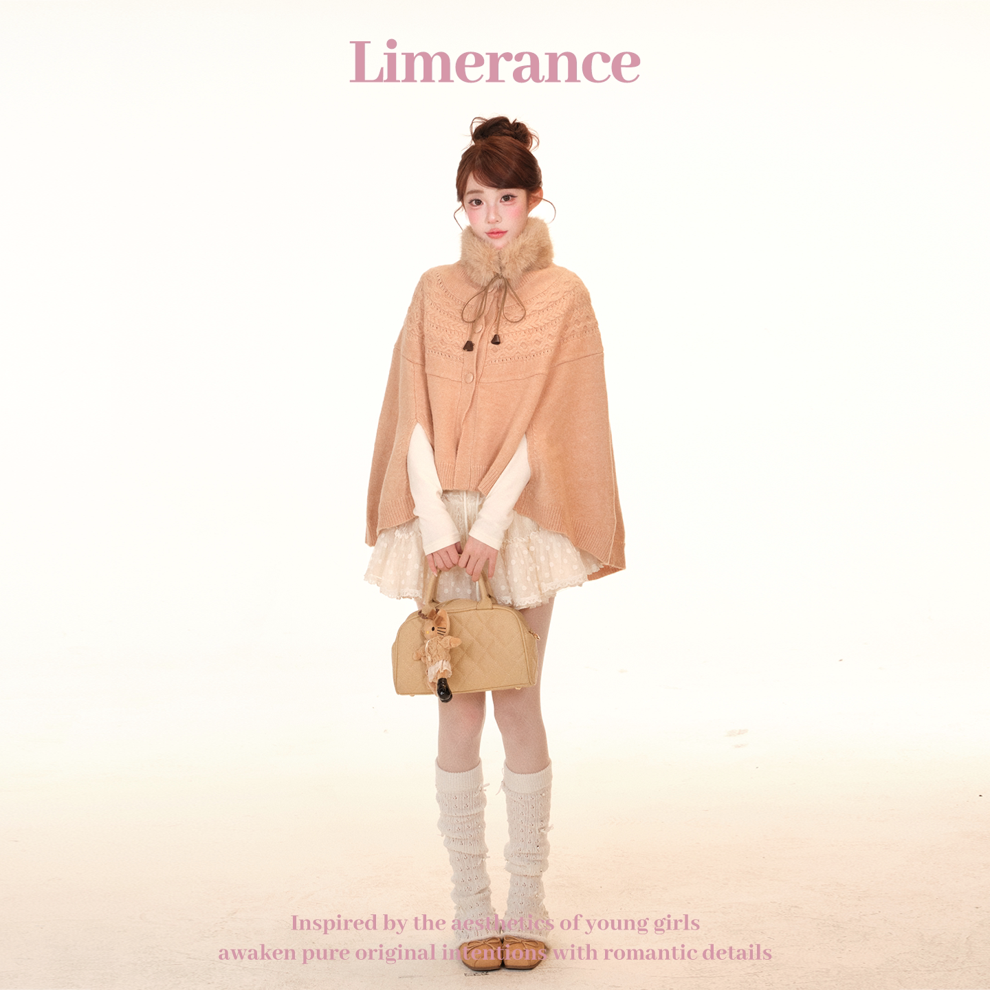 Limerance ケーブル編み コート