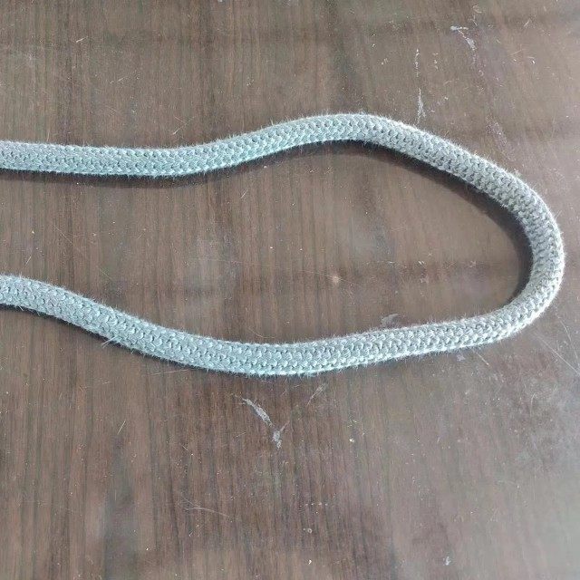 Carpenter fiberglass furnace door sealing rope high temperature resistant black sealing strip true fire grain fireplace sealing accessories-Taobao