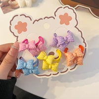 Веревка для волос с бантиком в корейском стиле, 5 цветов, 10 шт.