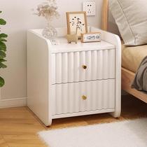 Bedside table 2024 new style light luxury high-end simple small bedside storage cabinet home bedroom mini bedside device