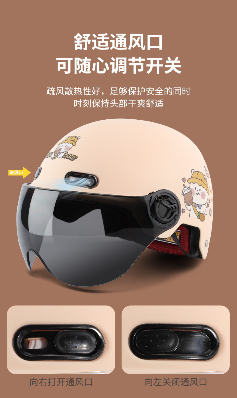 Electric Vehicle Helmet for Men and Women