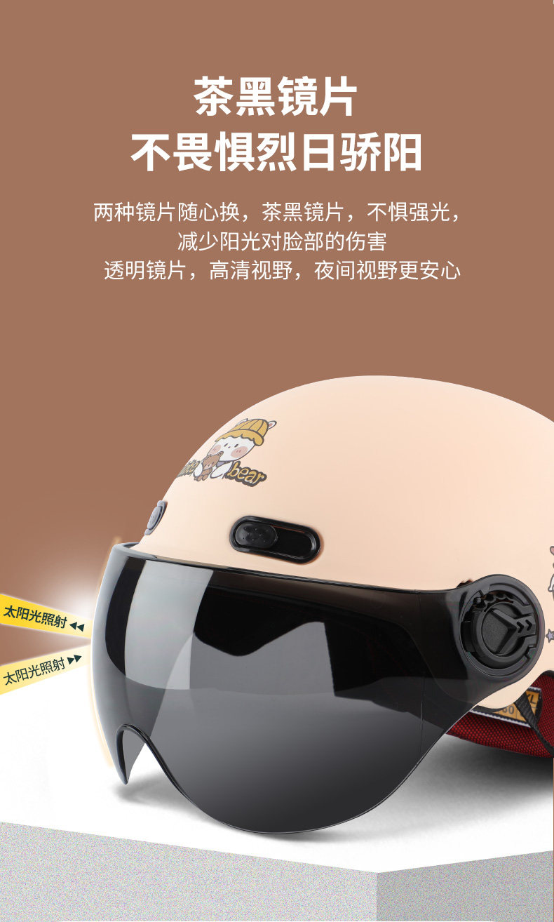 Electric Vehicle Helmet for Men and Women
