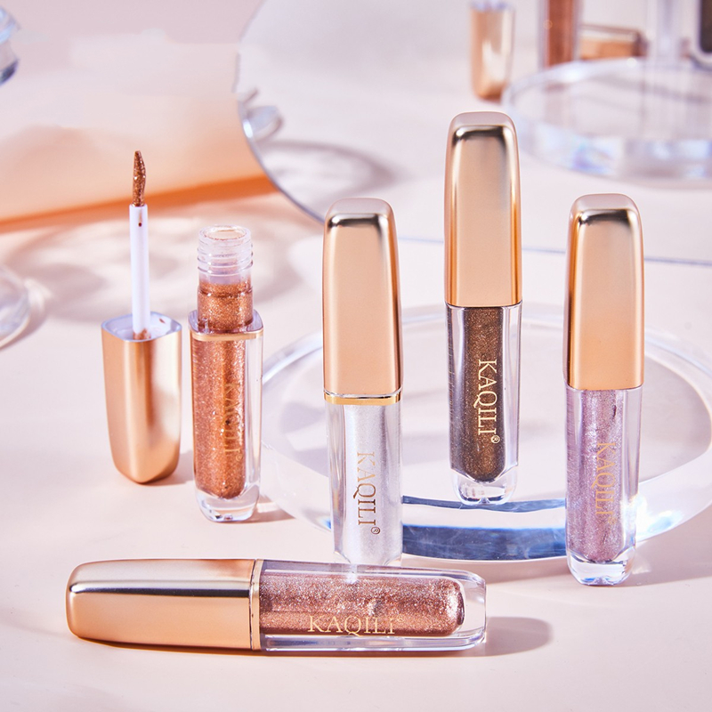 Liquid Eye Shadow Pan Pearlescent Fine Flash One Drop Tear Flat Eye Line Sleeper student Affordable Niche brand Waterproof Sweat