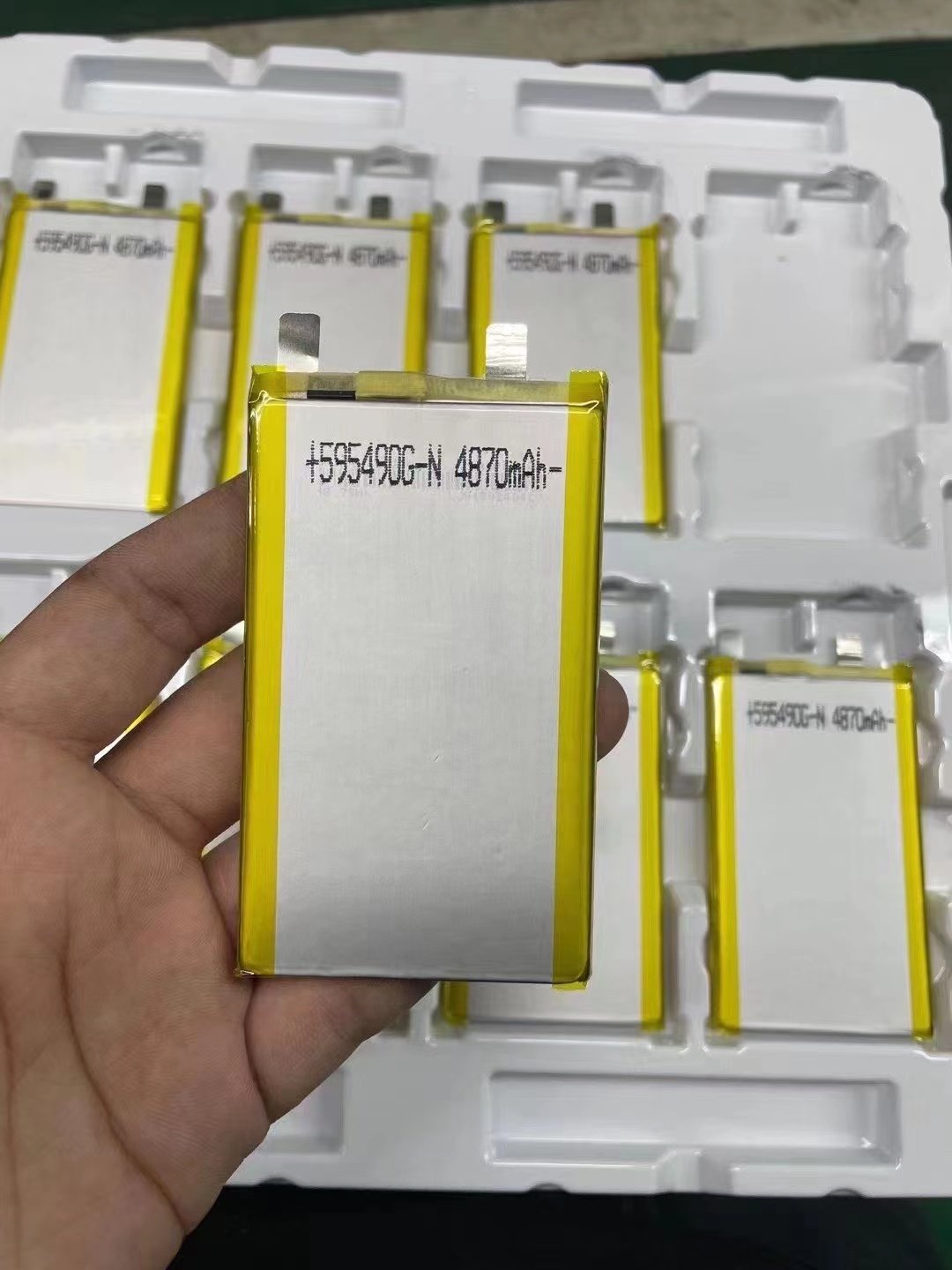 全新 适用 光宇 595490 笔记本电脑电芯 4870mAh 聚合物电池3.85V