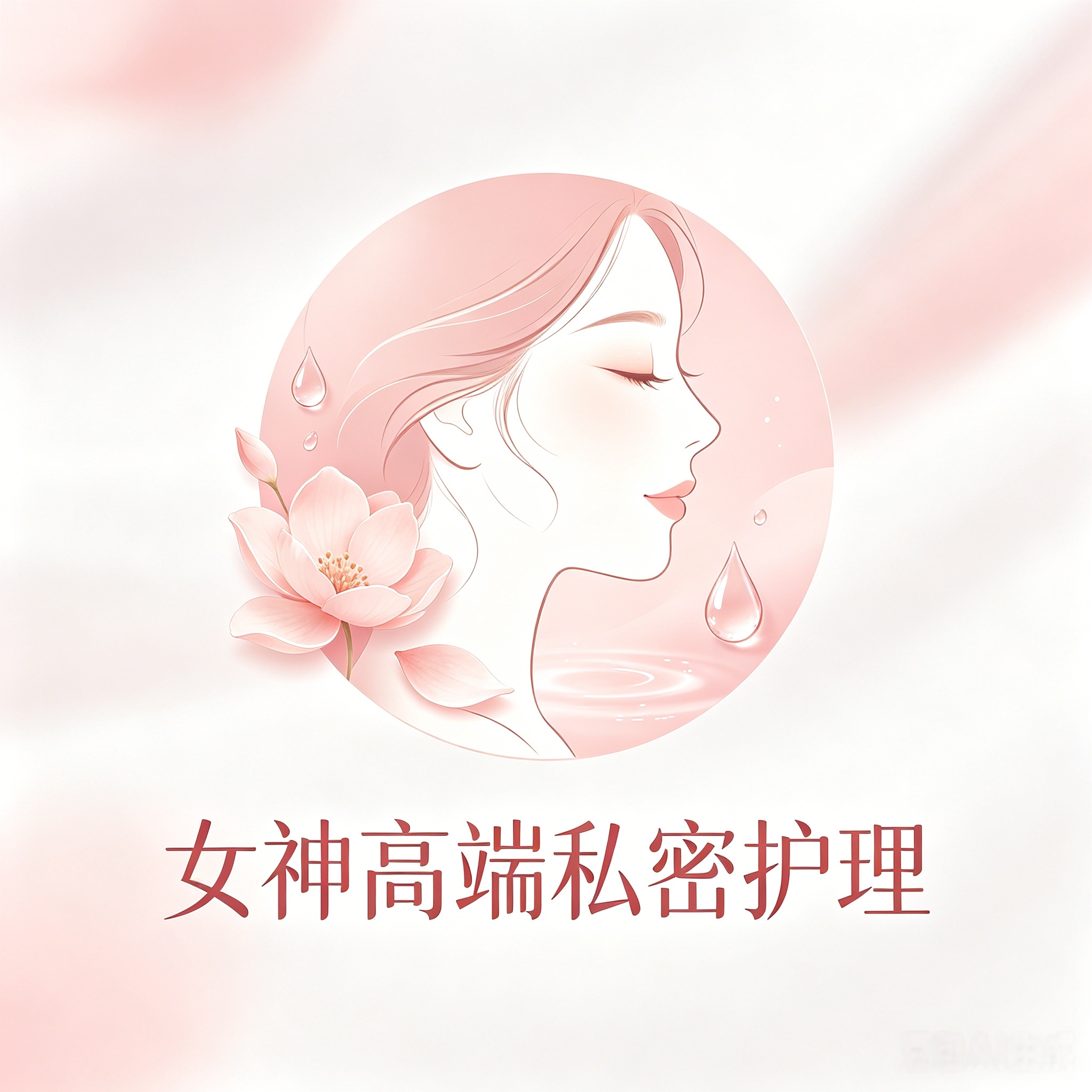 女神高端私密护理的LOGO