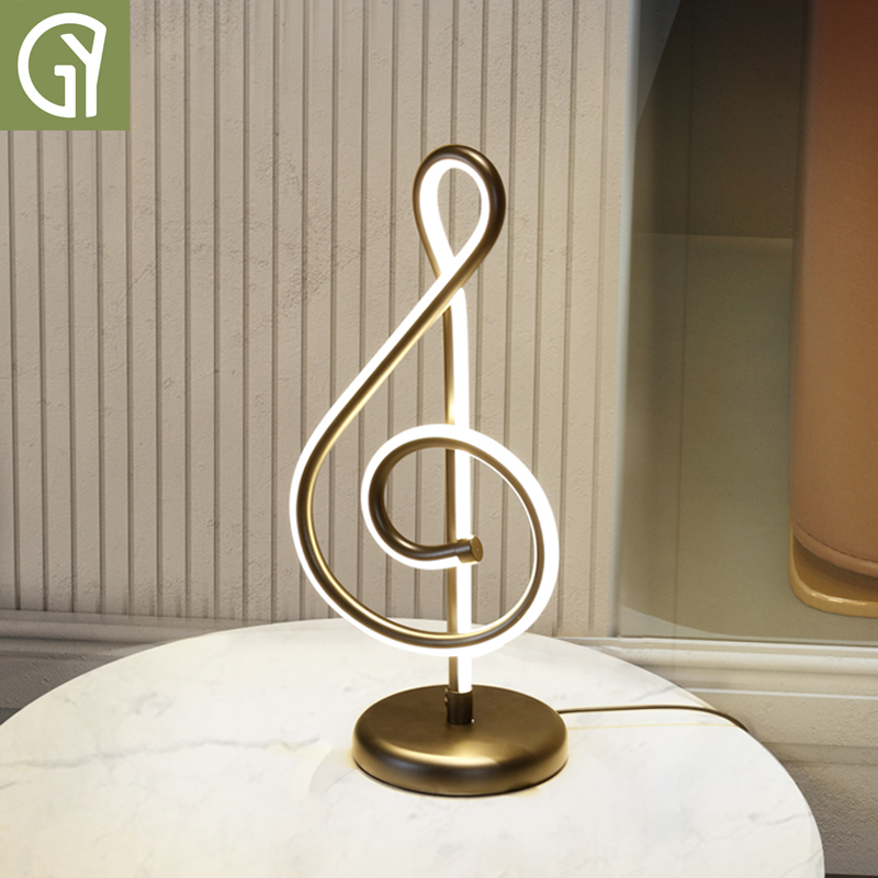 Table Lamp Light Extravagant Modern Minimalist Bedroom Bed Head Cabinet Desk Cozy Romantic Pole Minimalist Creative Personality Living-room Decorative