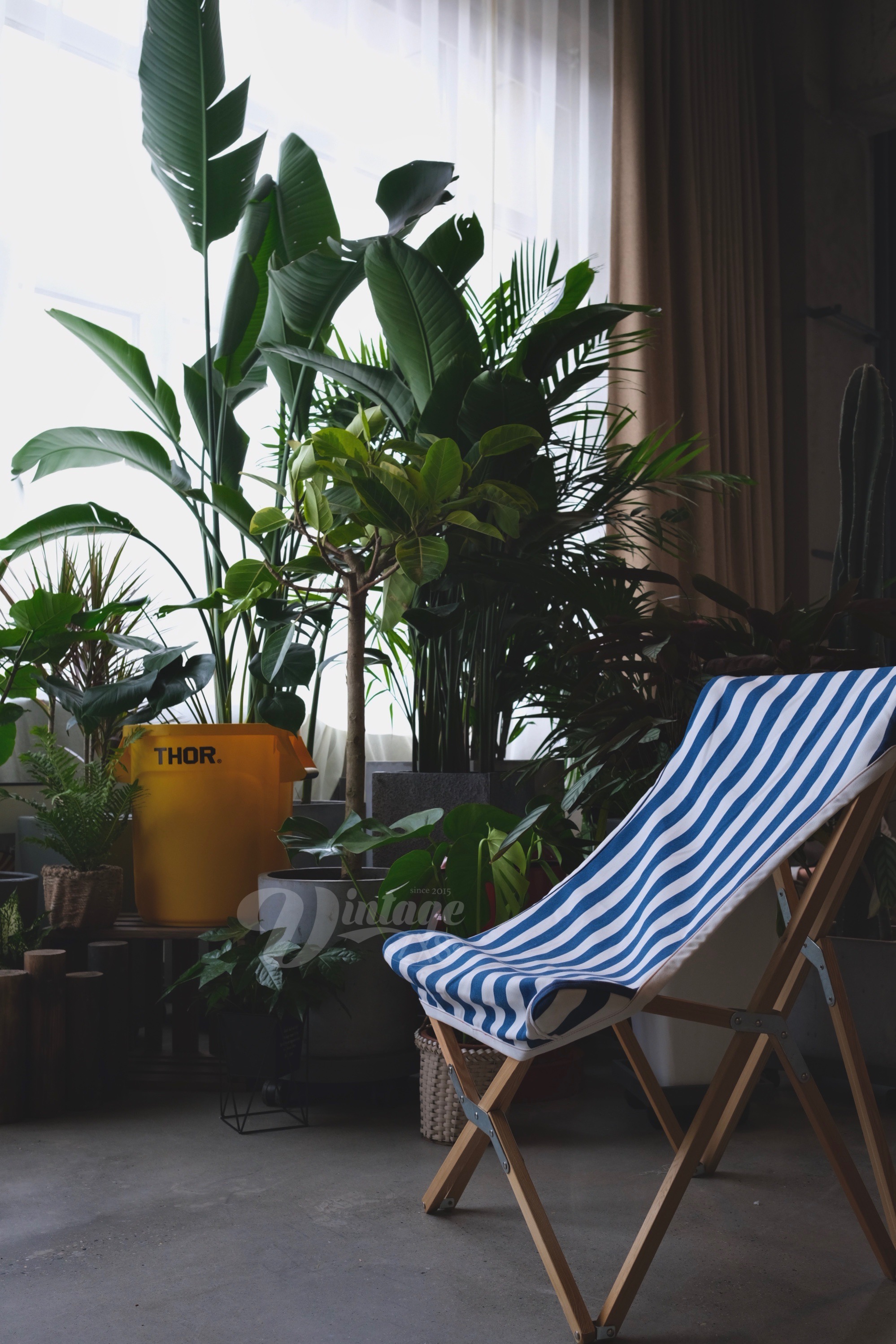 DULTON canvas chair Outdoor canvas chair folded beach chair camping chair picnic chair