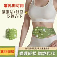 【2盒10贴】艾草燃燃炫腹贴