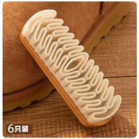 Отдельно, не повредив кисть для обуви 6 пар