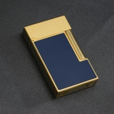 S.T.Dupont French Du Peng Daoling Lighter Lightable Ligne2 Blue Lacquer Surface Metal High -End Like Gift