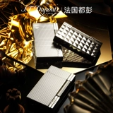 S.T.Dupont France Import Du Peng Daza Lighbor Series Gatsby Gatsby Gatsby Metal Elastic Silver Vertical