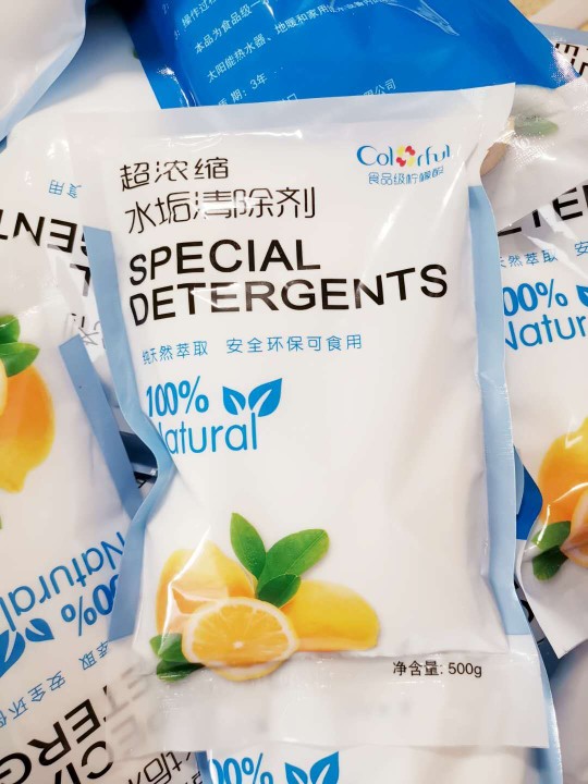 Special food grade citric acid water scale cleaning descaling agent for electric water heater-Taobao