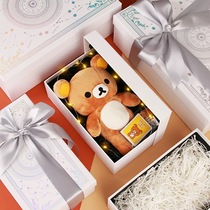 Rilakkuma doll Japanese genuine plush doll Chinese Valentines Day gift for couples boys and girls