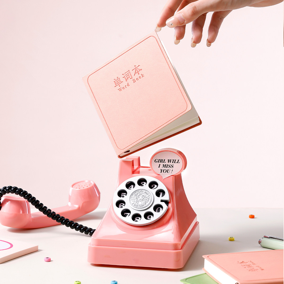 English Vocabulary Notebook, Portable Pocket-Sized A7 Small Notebook, High-Quality Notebook for Quick Memorization of Words, Memory Book for Dictation, Special Study Tool for Junior High School Students, Exam Preparation Artifact, Memo Notebook