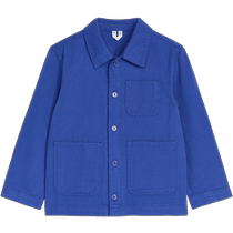 ARKET boys pure cotton work style long-sleeved shirt jacket 2024 autumn new style 1241248001
