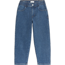 ARKET boys and girls elastic waist cotton loose straight jeans 2024 summer new style 0994577022