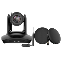 Zhenchang wireless 4K high-definition video conferencing set large wide-angle camera omnidirectional microphone optical zoom camera equipment Tencent 5 8G wireless one to two three four cascade Bluetooth USB