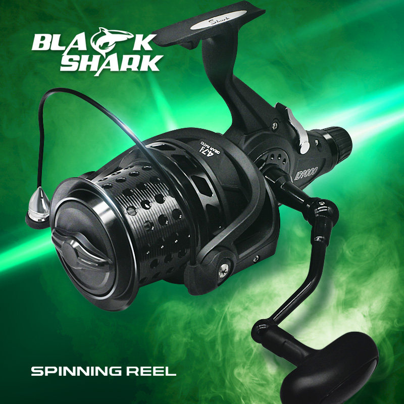 Цельнометаллическое вращающееся колесо Black shark без зазоров Luya oversize fishing reel, рыболовная катушка, катушка для дальнего заброса, катушка с каплями воды, рыболовная катушка, морская удочка