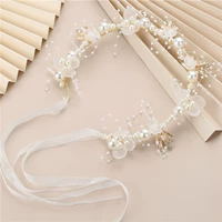 Жемчужное цветочное кольцо