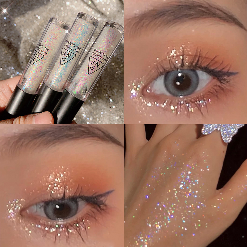 Li Jiaqi recommended liquid eye shadow flash powder bright sheet Pearly Pearlescent Polarized Bright Crystal Powder Super Shiny Monochromatic Eye Shadow