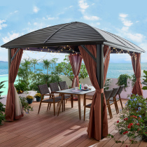 Yuzhong outdoor pavilion tent courtyard garden four corner shed open air stall car shed restaurant four corner pavilion