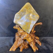 Liaoxi Chaoyang North ticket West Official boutique wood Yushu Jade Exquisite home furnishings ornamental stone to run