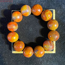 Liao West Chaoyang North Ticket Boutique Warring State Red Handstring Natural Manau Hand Chain Collection to Play Ancient Wind Ornaments