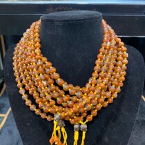 Liaoxi Chaoyang North Ticket Warring States red 108 pieces necklace hand string collection bracelet exquisite men and women with the same