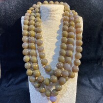 Liao Xi Chaoyang North Ticket West Official Tree Chemical Jade Co Stock 108 Grain Necklace Hand-string Natural Hand Strings Multi-Circle Buddha Pearl