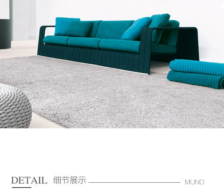 Tùy 
            Chỉnh Sofa Mây Ngoài Trời Biệt Thự Sân Vườn Ngoài Trời Ghế Lười Ghế Bắc Âu Giải Trí Bàn Trà Sân Vườn Ban Công Đồ Gỗ Ngoài Trời