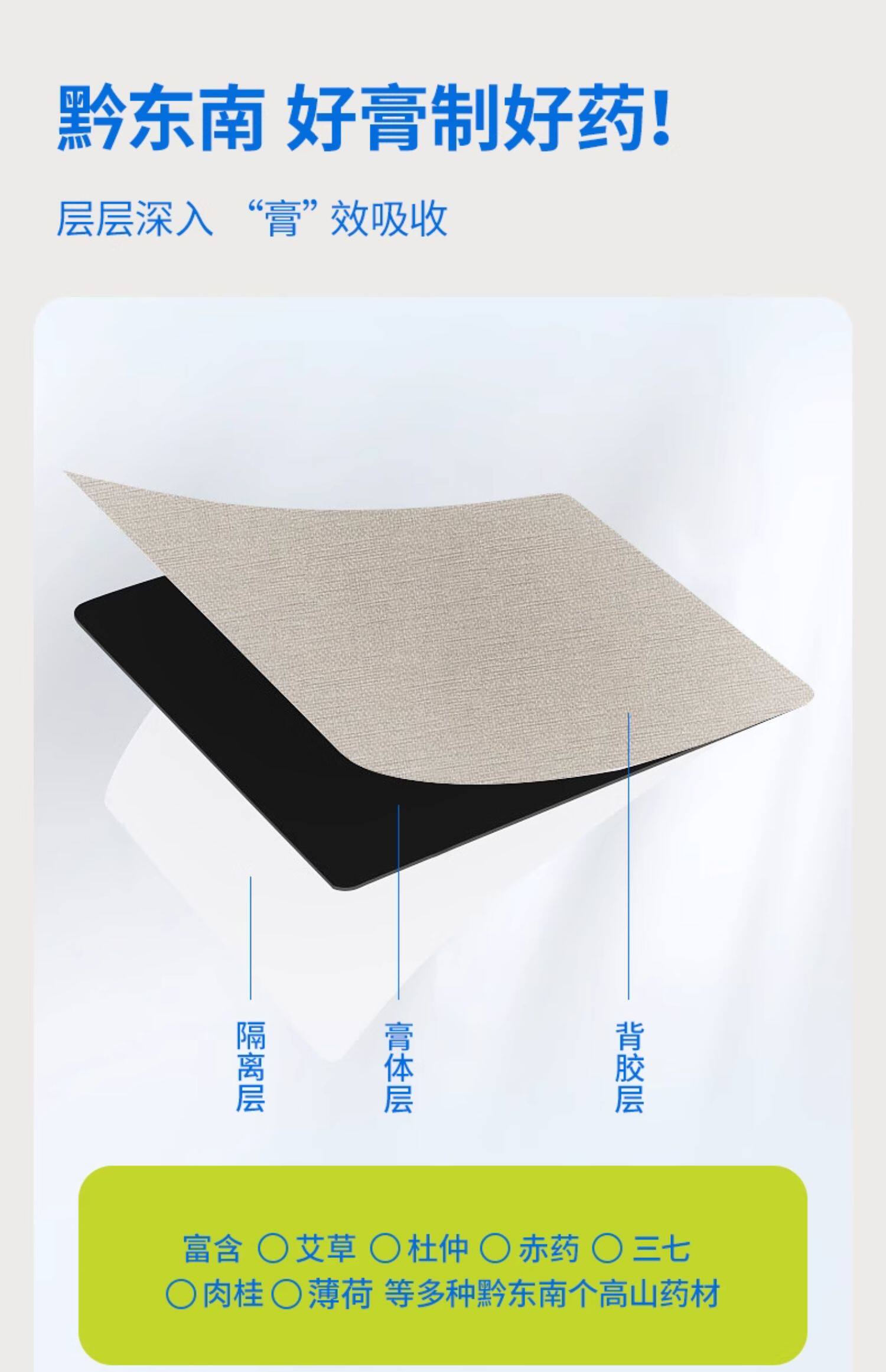 【中國直郵】 真不二 肩頸貼黔東南肩頸膏貼1盒 肩頸疼痛專用貼 艾草中草藥肩頸貼